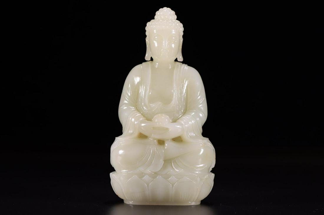 CHINESE HETIAN JADE BUDDHA (1 of 6)