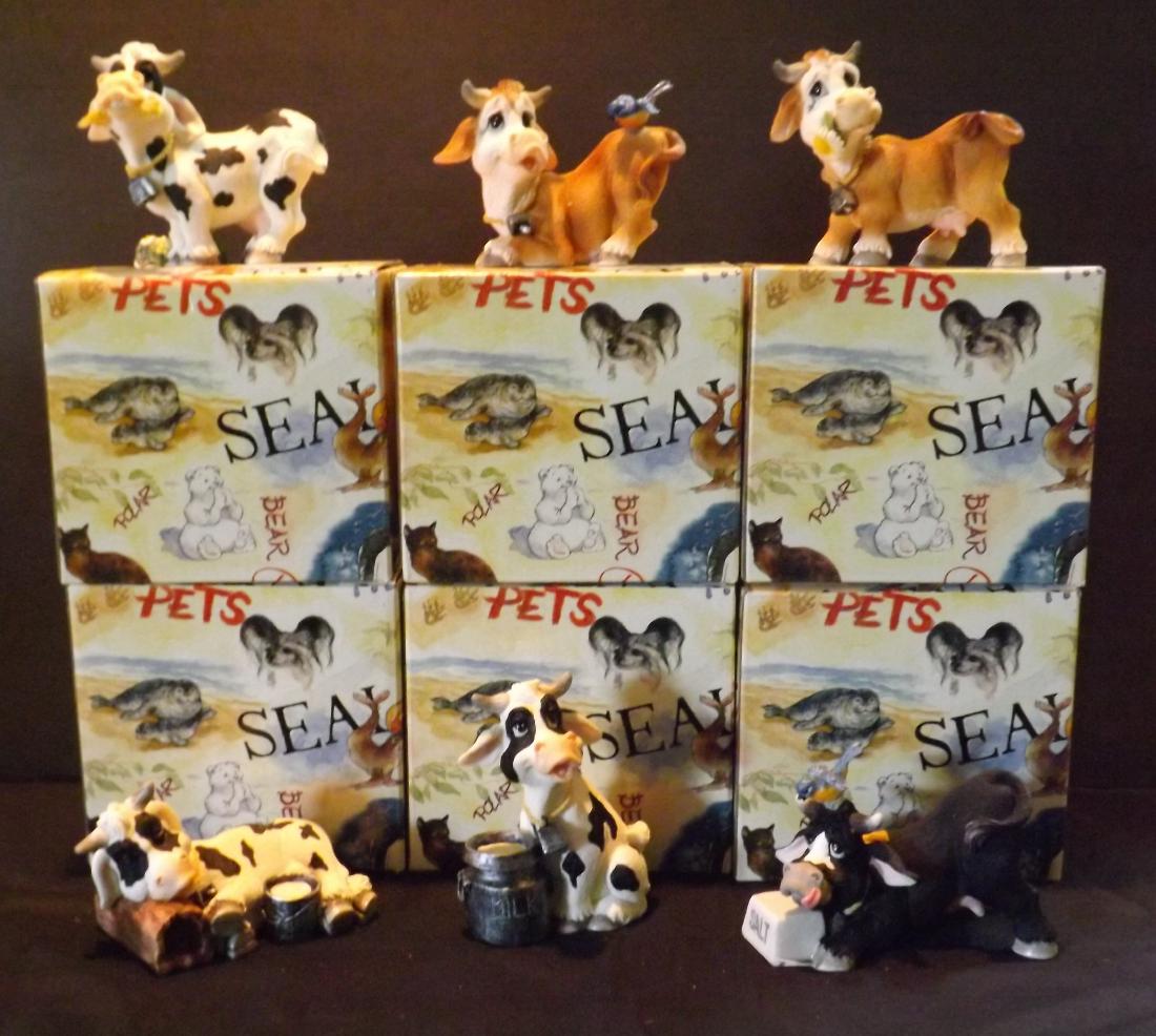 SET OF 6 MILK COWS SUMMIT COLLECTION - NIB (1 of 9)