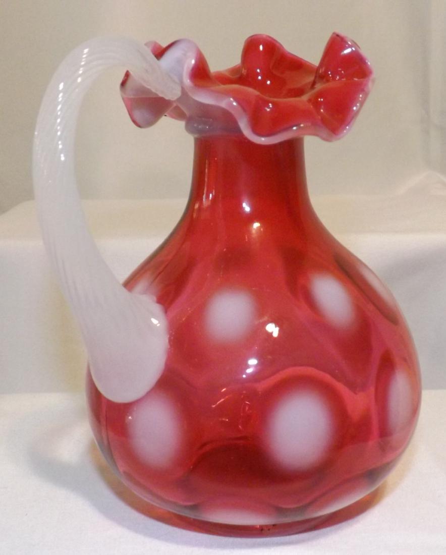 SMALL FENTON PITCHER VASE (1 of 5)