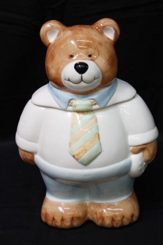 BEAR COOKIE JAR (1 of 8)