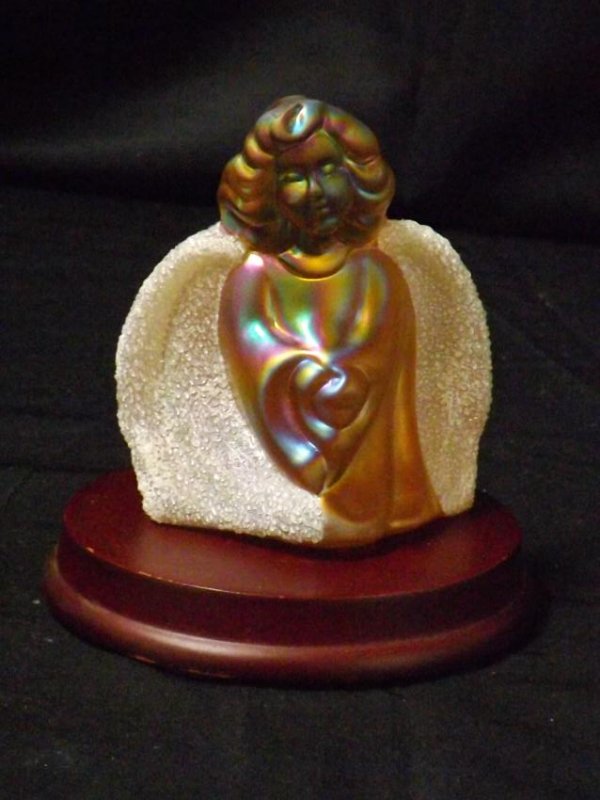 FENTON IRIDESCENT GUARDIAN ANGEL (1 of 8)