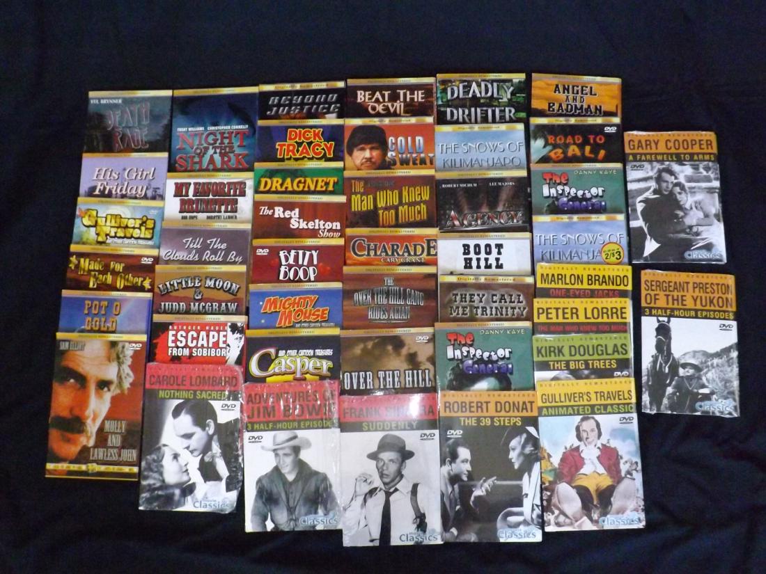60+ DIGITALLY REMASTERED CLASSIC DVDS (1 of 8)