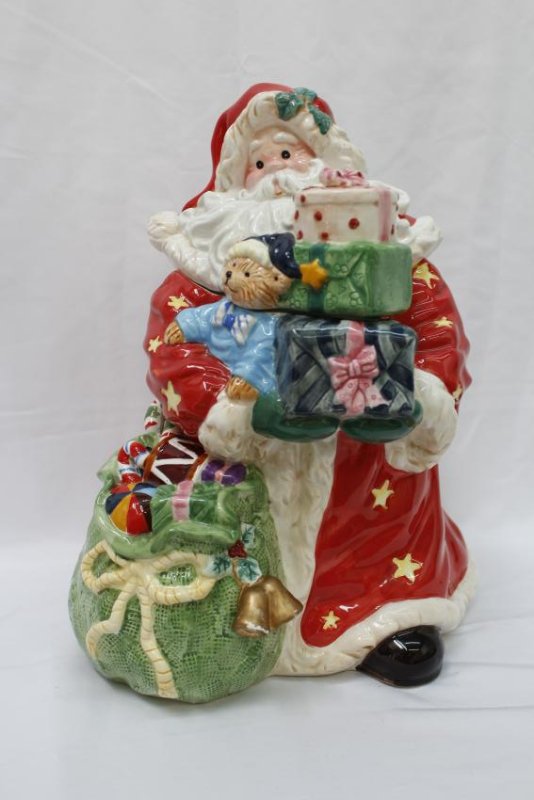 2002 BUCHASE SANTA CLAUS COOKIE JAR (1 of 10)