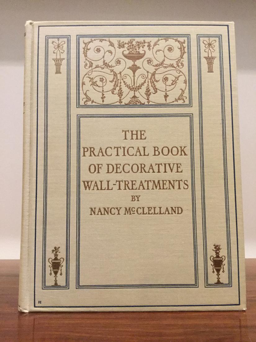 Practical Book of Decorative Wall Treatments 1926: Philadelphia, PA: J. B. Lippincott Company, 1926. 1st Ed. . Hardcover. Very Good. light edge wear to head and foot of spine, light spotting to spine, lacking dust jacket. Illustrated with 8 color plat