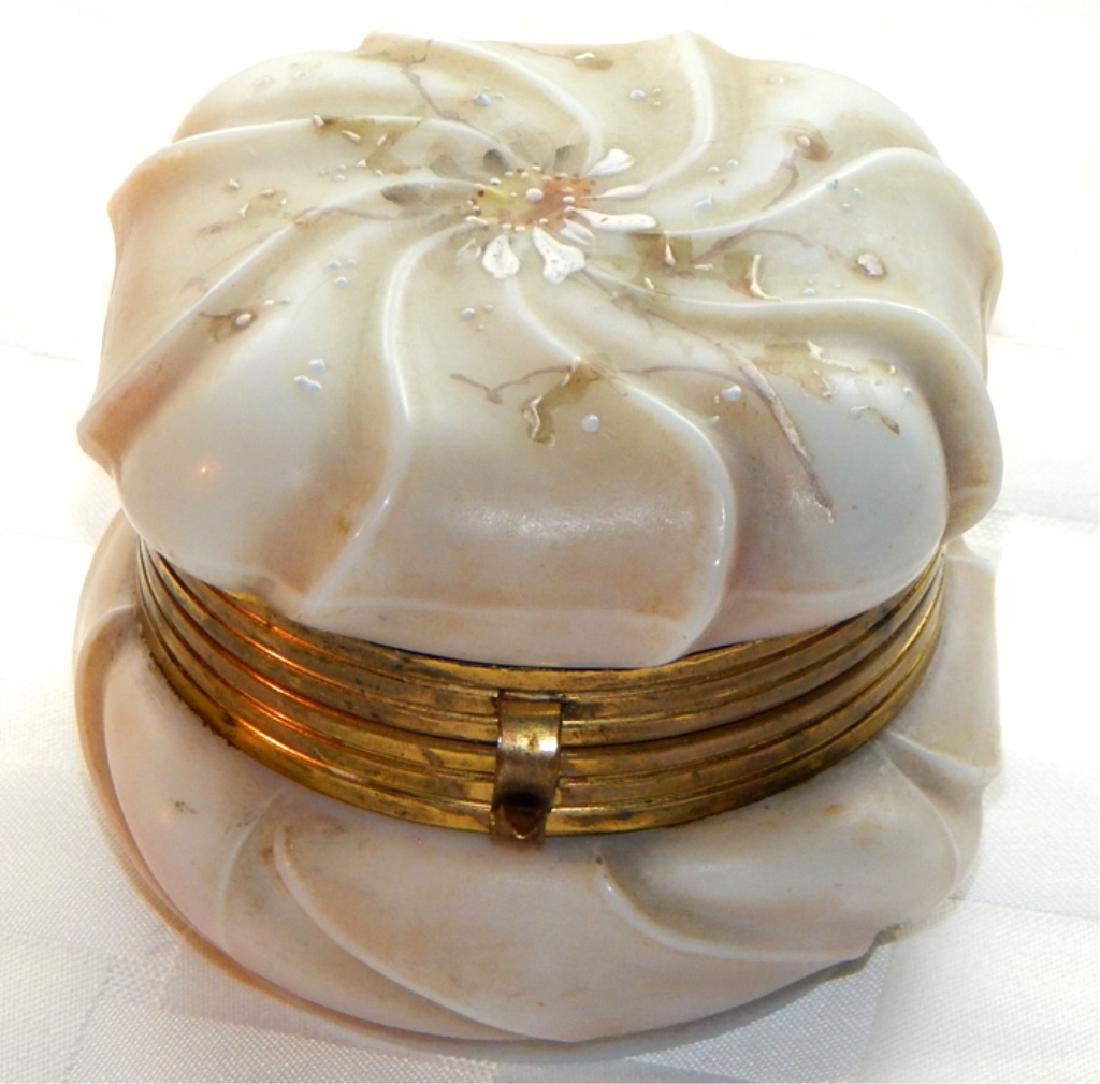 Vintage Wavecrest Hand Painted Porcelain Box (1 of 4)