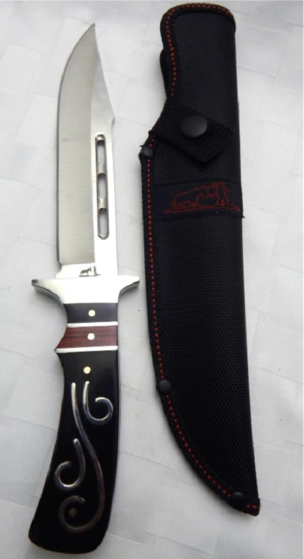 Black Hills Steel Full Tang Knife w/ Inlaid Handle (1 of 3)