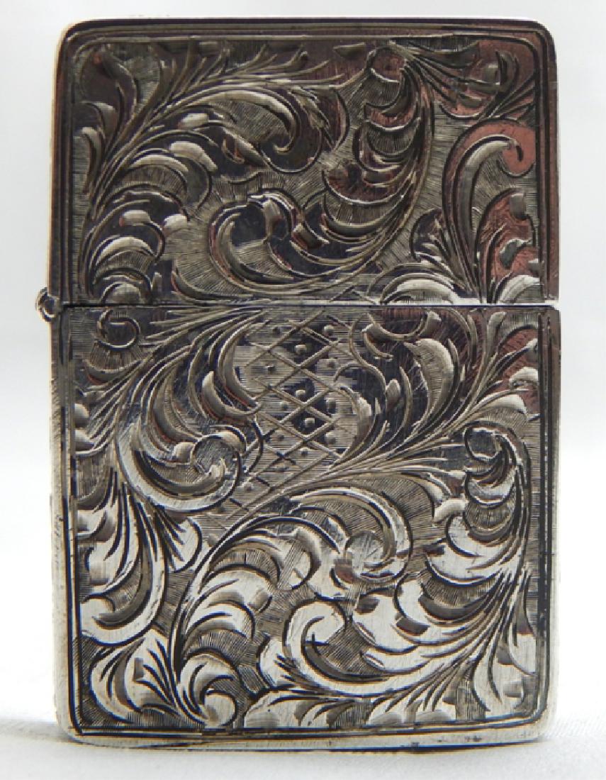 Vintage Sterling Silver Lighter Case (1 of 3)