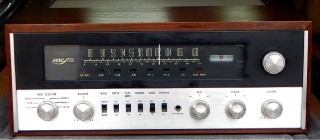 McIntosh Mac 1700 Vintage Classic Stereo Receiver (1 of 7)