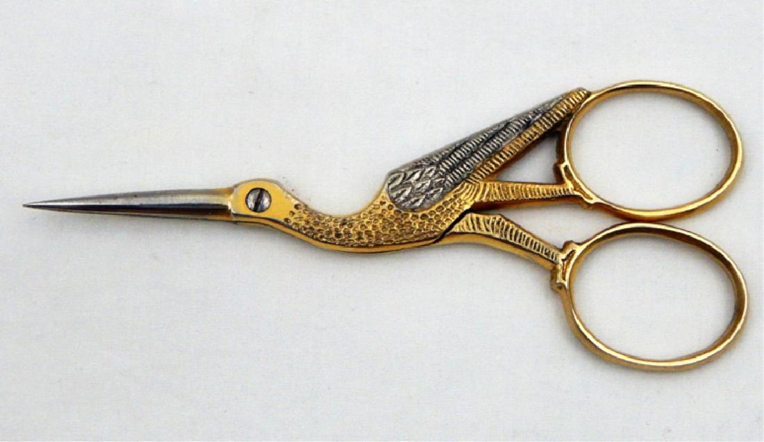 Hoffritz NY Germany Miniature Stork Scissors (1 of 4)