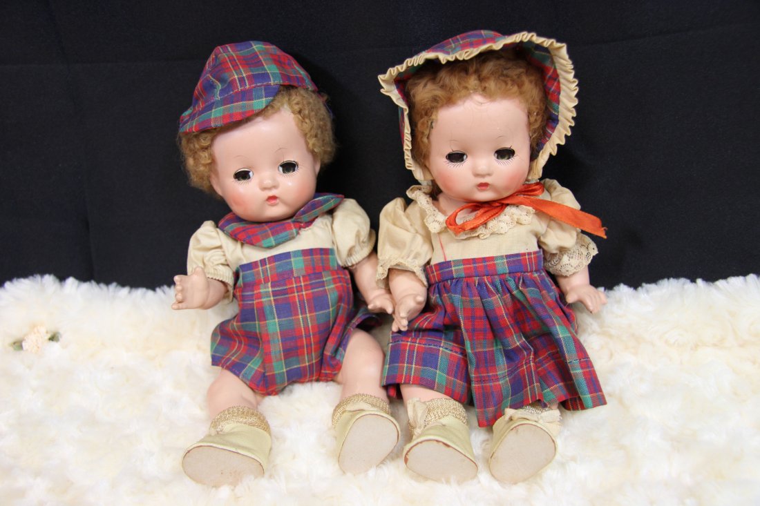 EffanBee 9" Patsy Babyette Twins (1 of 7)