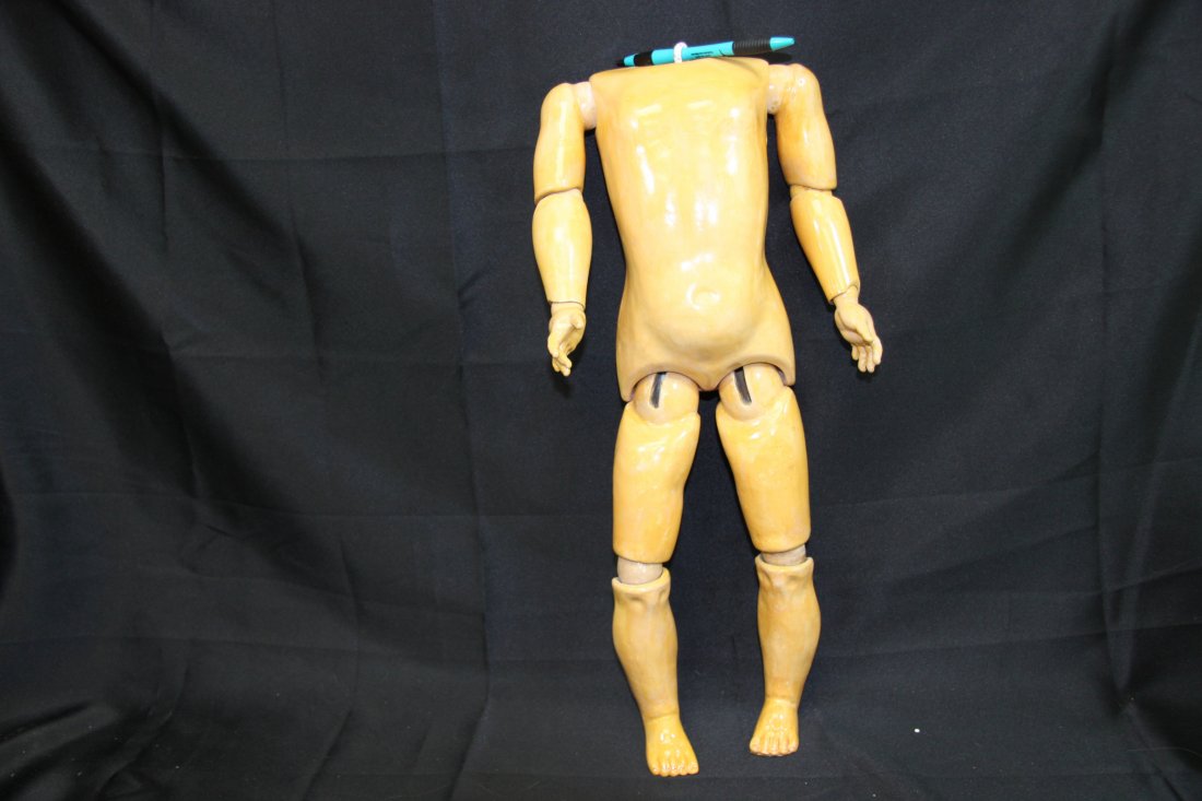 21 1/2" Composition German Doll Body (1 of 5)