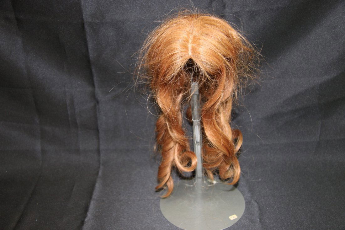 Vintage Human Hair Doll Wig 14" (1 of 4)