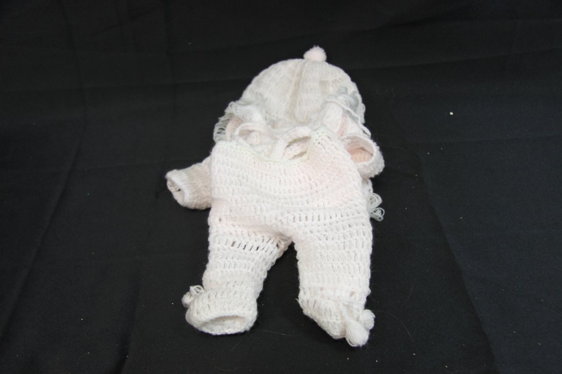 Antique/Vintage Hand Crocheted Doll Outfit (1 of 5)