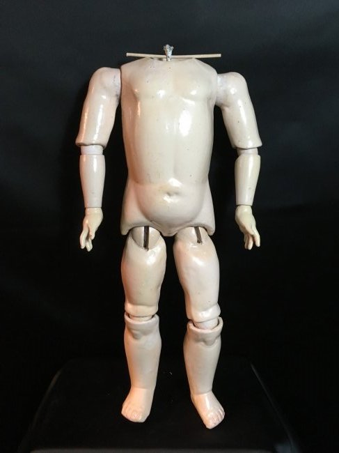 17" Antique Composition Doll Body (1 of 6)