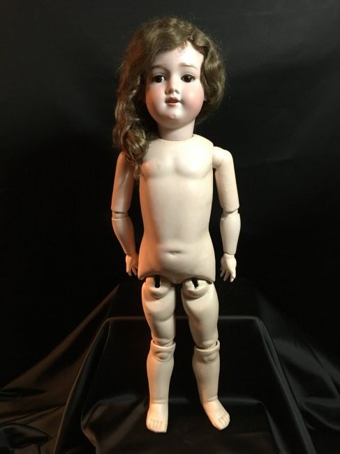 Antique Bisque Head AM Doll (1 of 6)