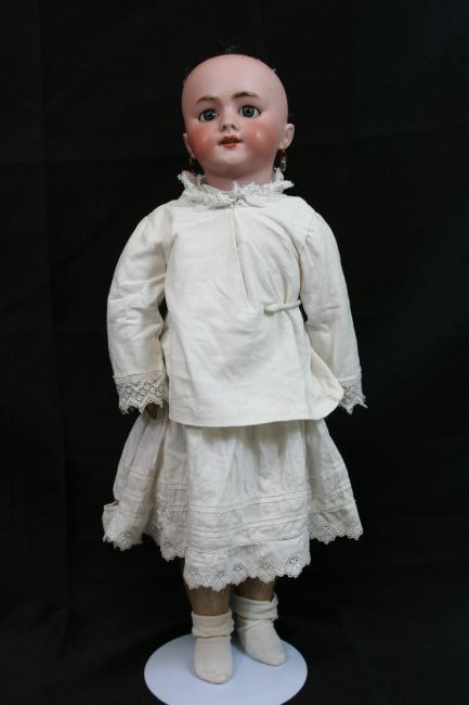 German DEP Bisque Doll For French Market 22" (1 of 9)