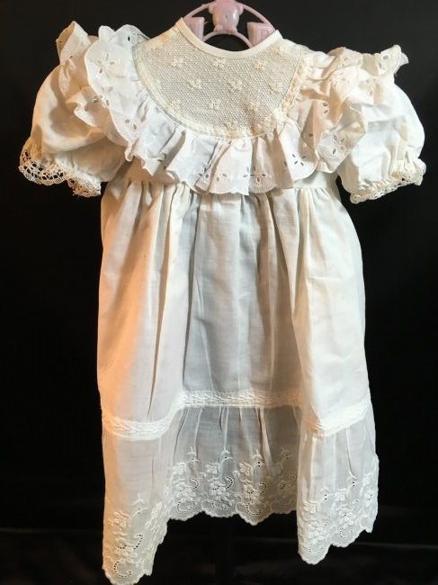 Antique Cotton Doll Dress (1 of 2)