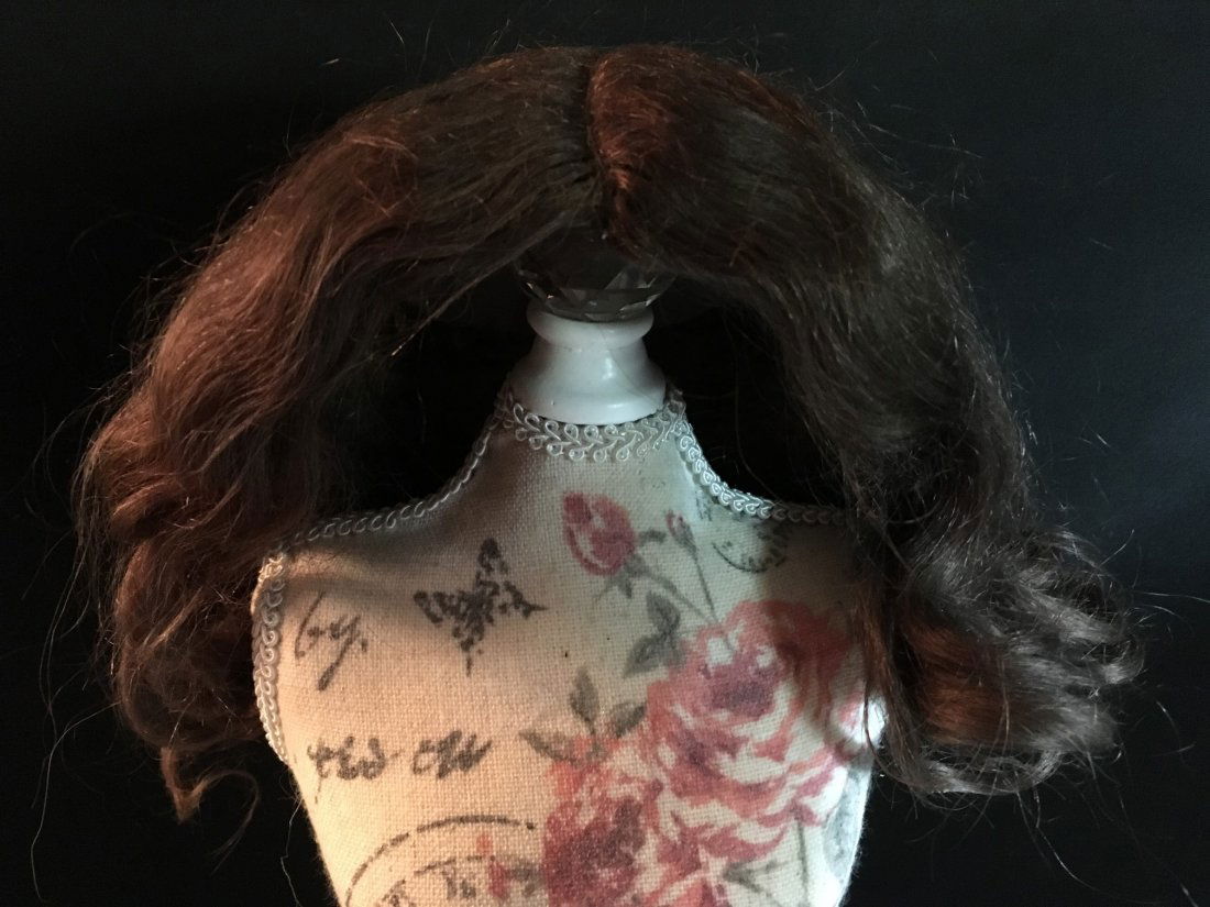 Antique Mohair Doll Wig (1 of 3)