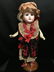 12" Antique Rechnagel Doll w Original Dress