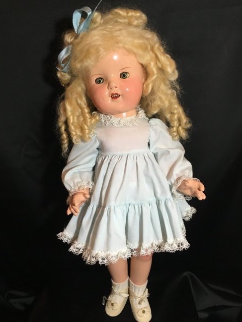 Shirley Temple Look Alike Composition Doll (1 of 7)