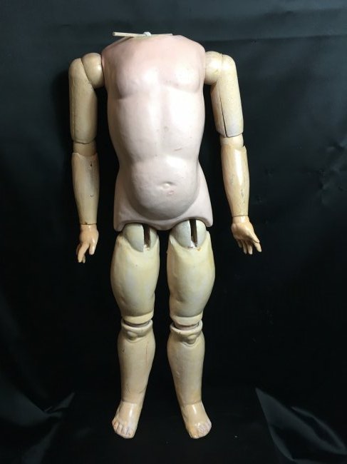 21" Antique Composition Doll Body (1 of 4)