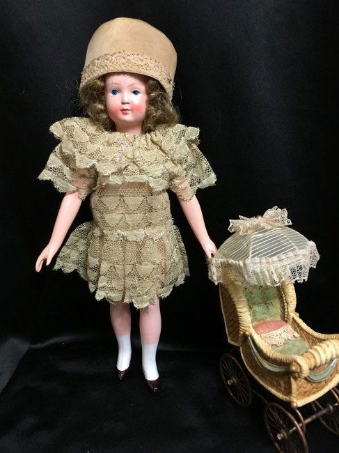 8.5" Unique French Celluloid Doll ~ SNF~ (1 of 5)