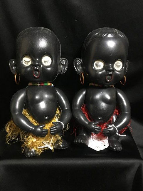 Lot of 2 1960's Blinkie Dolls (1 of 4)