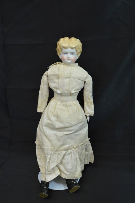 Antique Blonde China Head 22" (1 of 5)