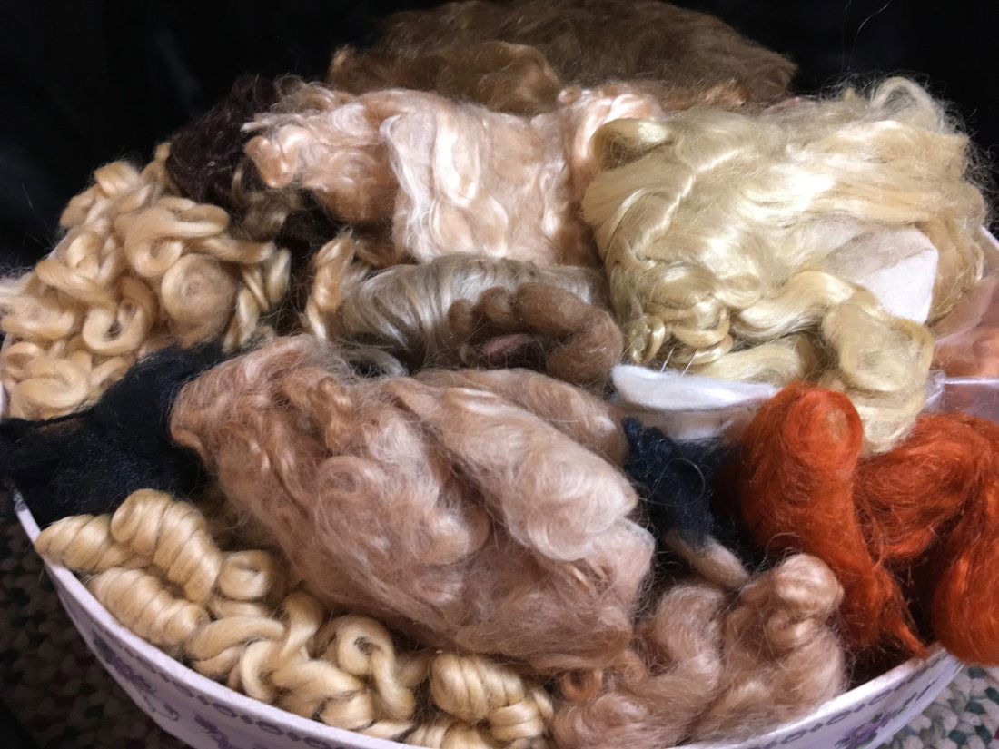 Large Lot of Mohair for Doll Wig Making (1 of 5)