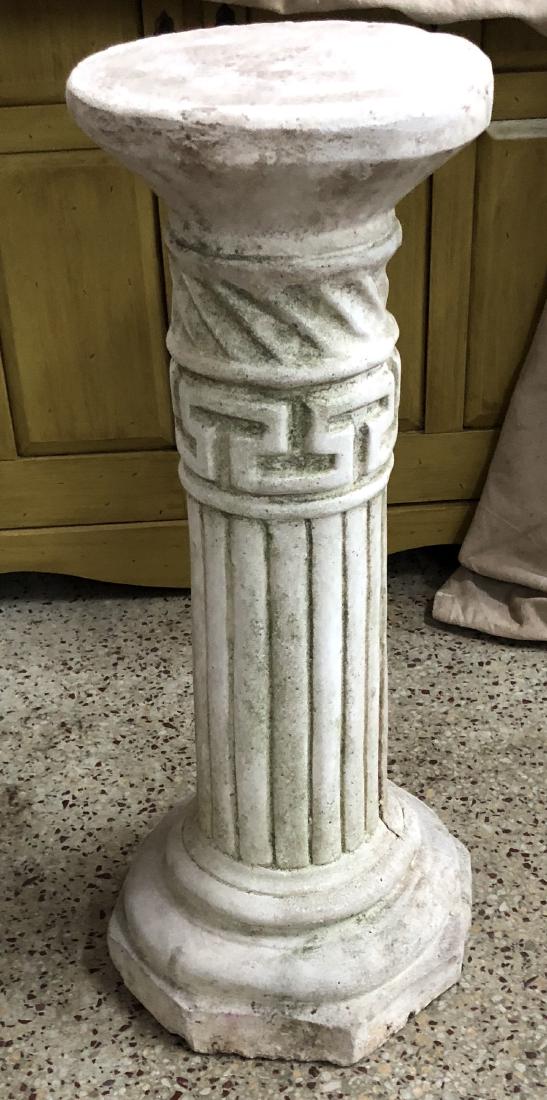 Antique Concrete Statue Pedestal - PICKUIP ONLY (1 of 1)