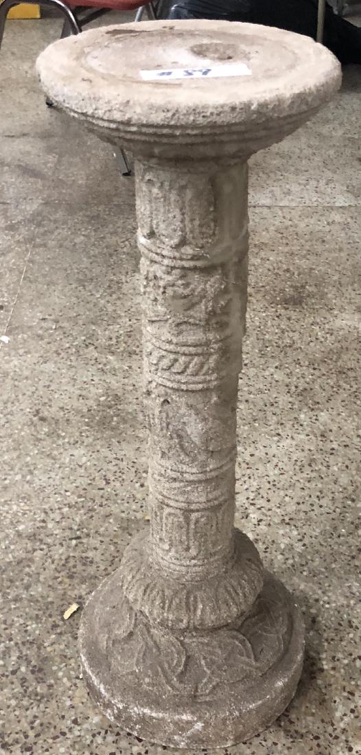 Concrete Statue Pedestal LOCAL PICKUP ONLY!