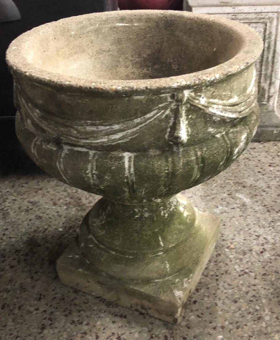 Concrete Pedestal Planter - LOCAL PICKUP ONLY! (1 of 1)