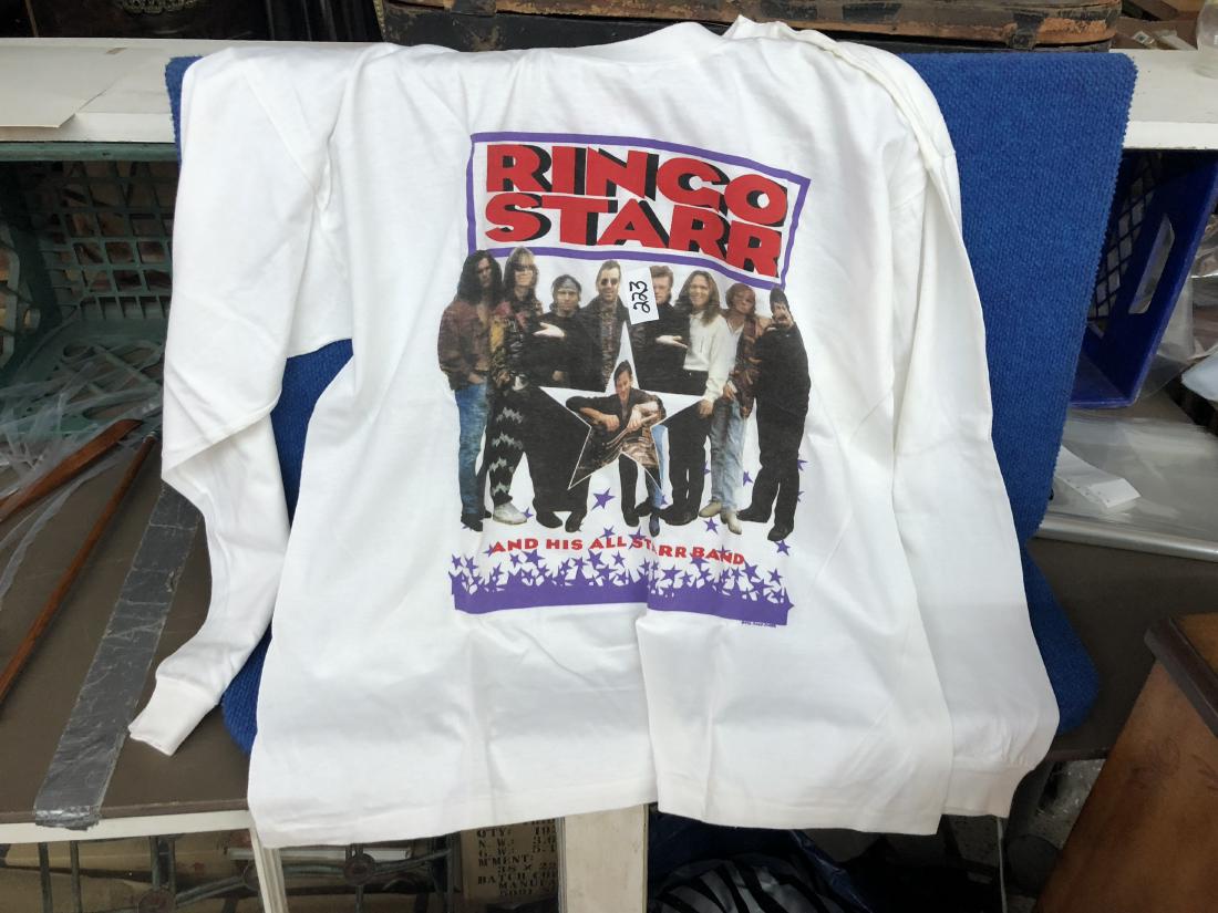 Ringo Starr Long Sleeved Concert Shirt (1 of 1)