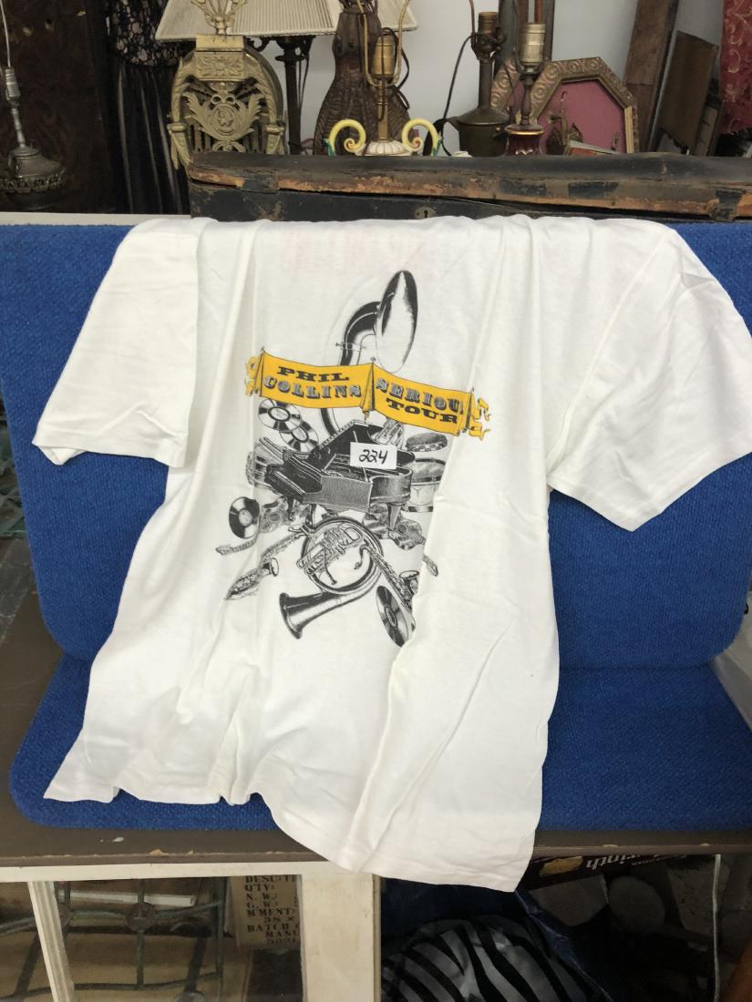 Phil Collins Serious Tour T Shirt: Phill Collins Serious Tour T Shirt in size xl