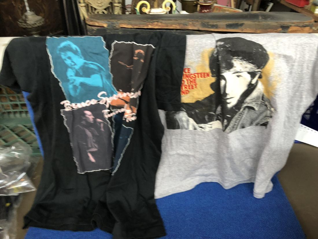 Two Bruce Springsteen Concert Shirts (1 of 1)
