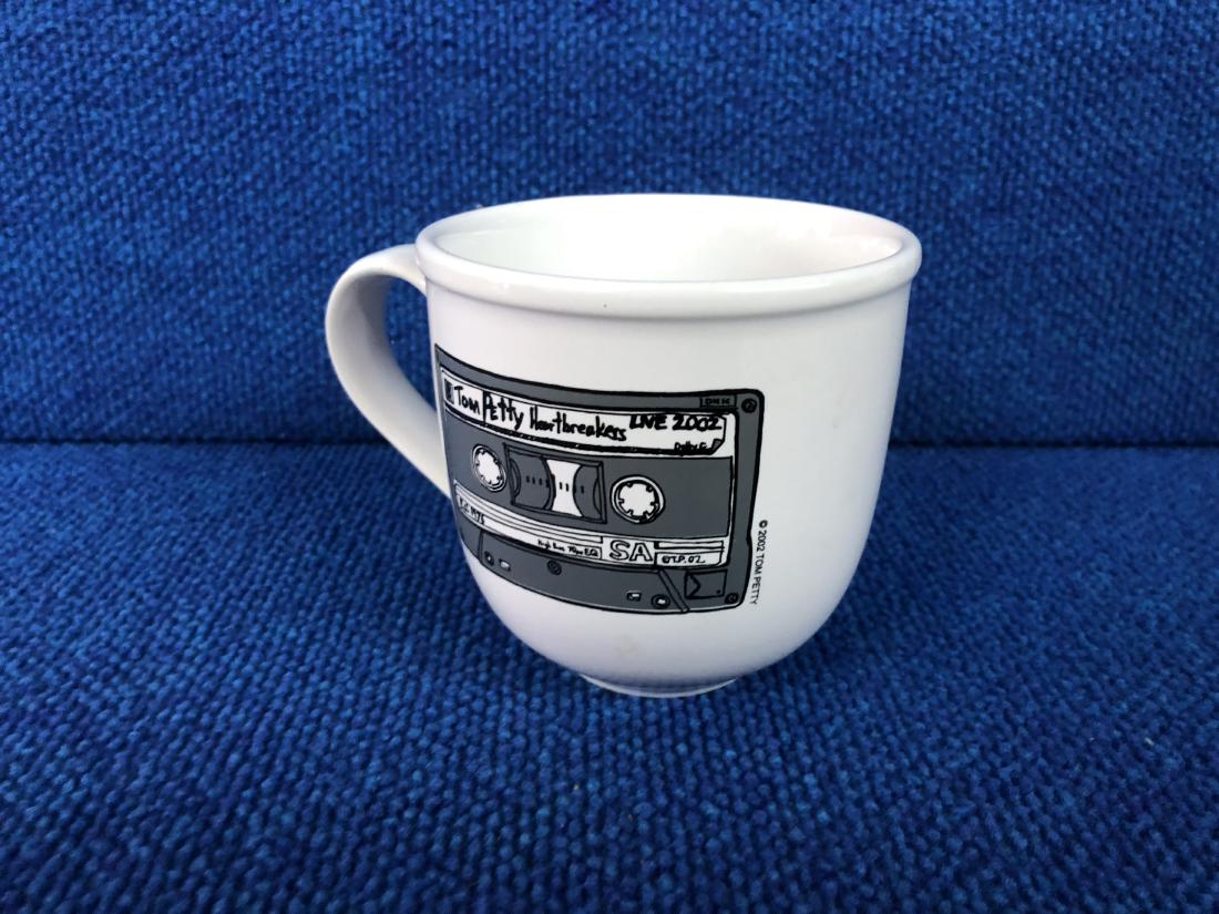 Large Tom Petty Souvenir Mug: Tom petty and the heartbreakers souvenir mug in a larger size.