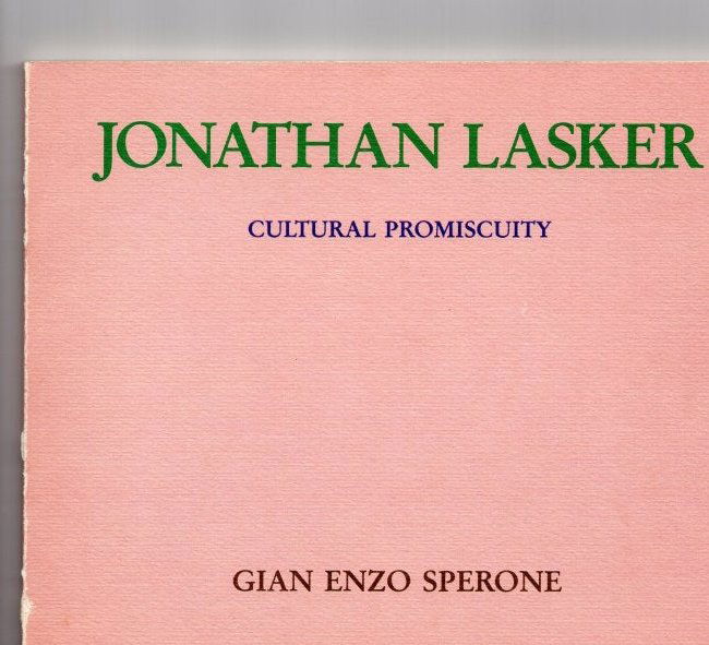 JOHATHAN LASKER Cultural Promiscuity Sperone (1 of 1)