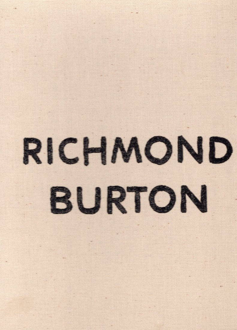 Richmond Burton (Exhbition Catalog) 1990 (Daniel Weinbe (1 of 2)