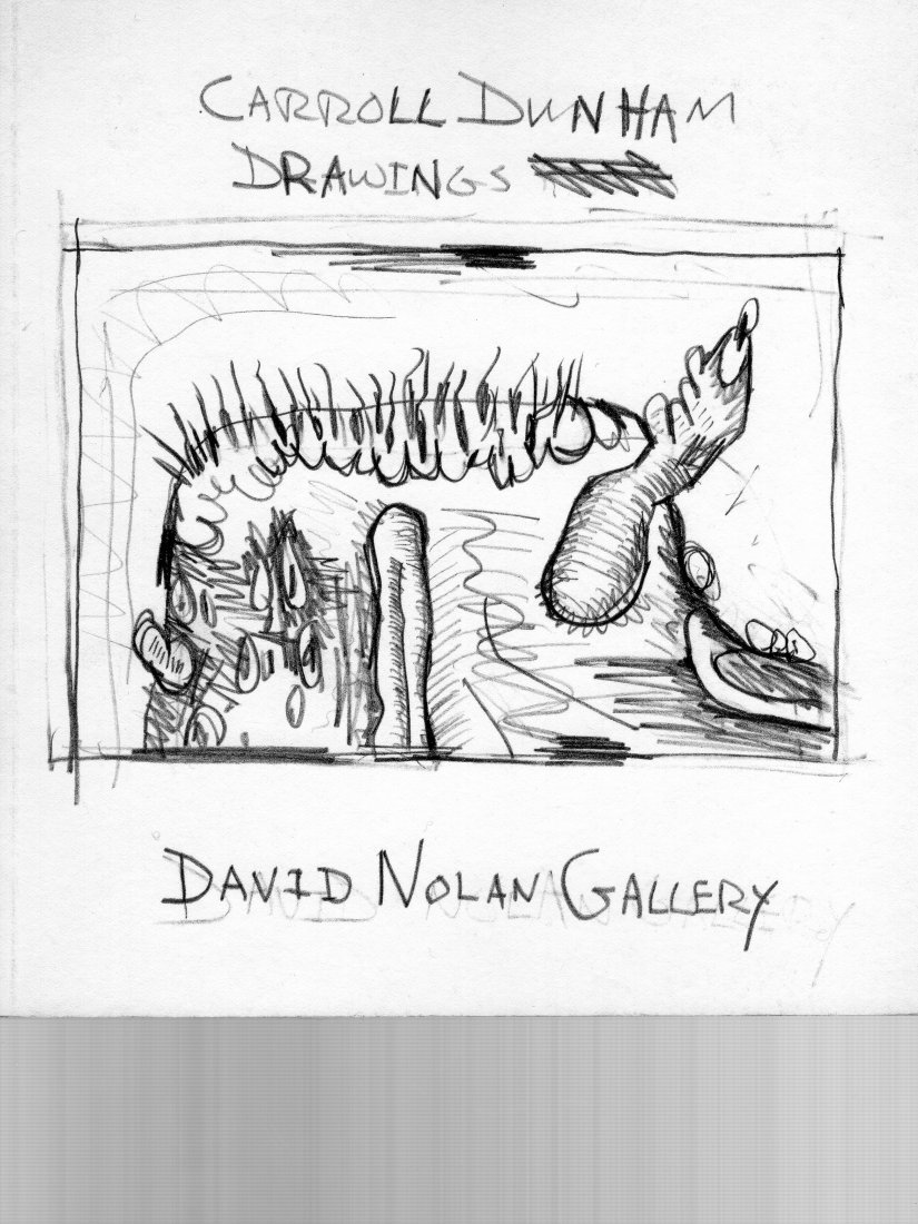 Carroll Dunham: Drawings 1988-1991 (1 of 2)