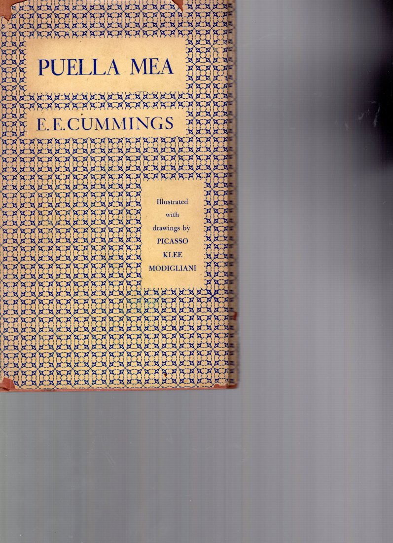 Puella Mea Hardcover – January 1, 1923 by E. E. Cumming (1 of 2)