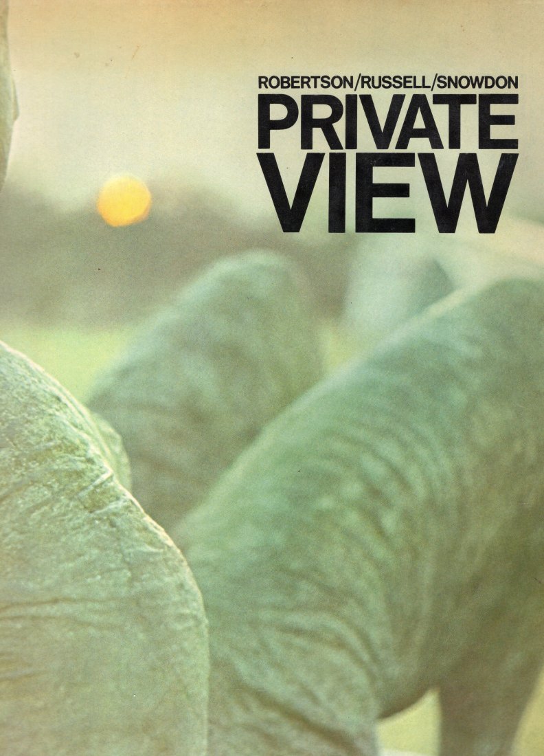 Private View  ROBERTSON/RUSSELL/SNOWDON  1965 (1 of 1)