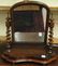 800: VICTORIAN MAHOGANY DRESSING TABLE MIRROR, English