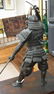 704: PAIR JAPANESE BRONZE SAMURAI - 2