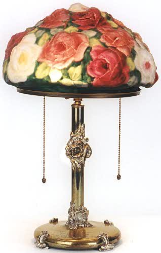 HISTORICALLY IMPORTANT PAIRPOINT PUFFY LAMP with R