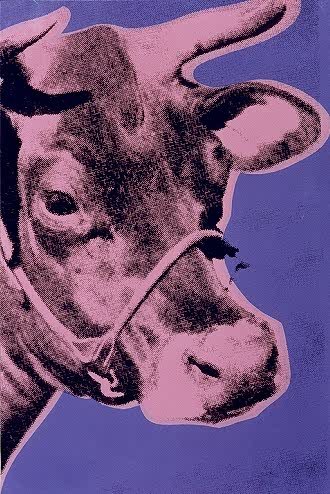 ANDY WARHOL (New York, N.Y. 1928-1987) "COW" An or
