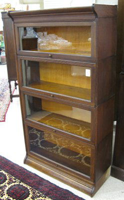 74 Stacking Oak Bookcase Gunn Furniture Co Grand R Mar 26
