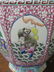 817: PAIR OF CHINESE ENAMELED PORCELAIN VASES, hand pa - 6
