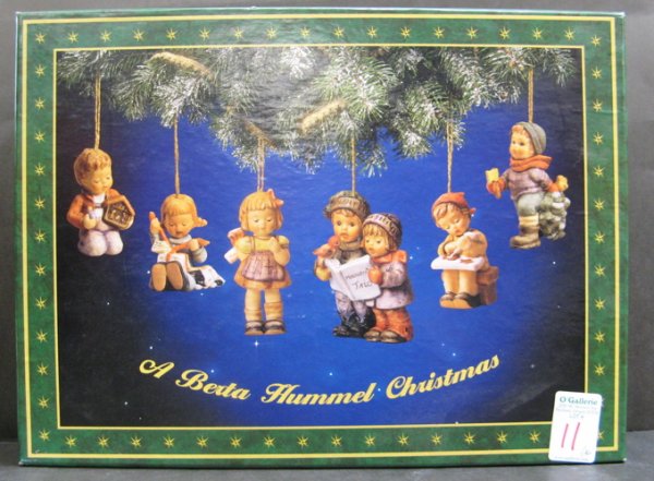 BERTA HUMMEL CHRISTMAS ORNAMAMENT COLLECTION