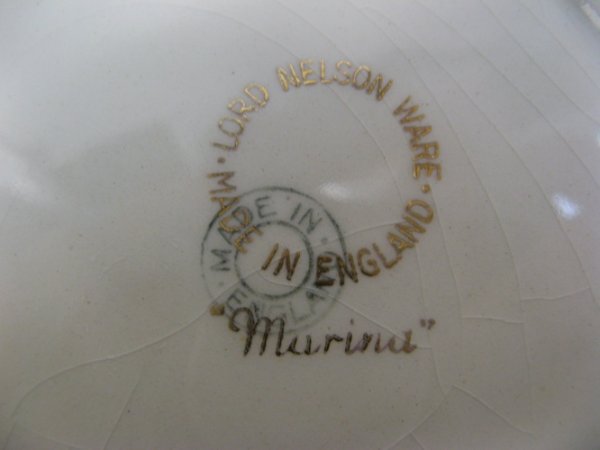 ENGLISH LORD NELSON WARE CHINA SET, 74 piece, in t - 2