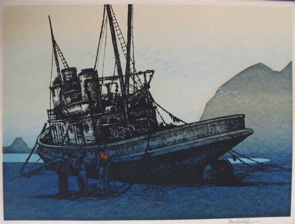 ROGER BERGHOFF SERIGRAPH ON PAPER (Washington, 20